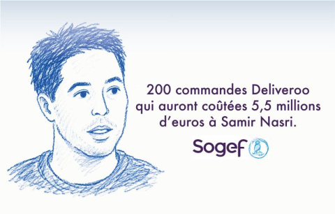 Portrait dessiné de Samir Nasri illustrant le concept de résidence fiscale réelle et de contrôle de l'administration.
